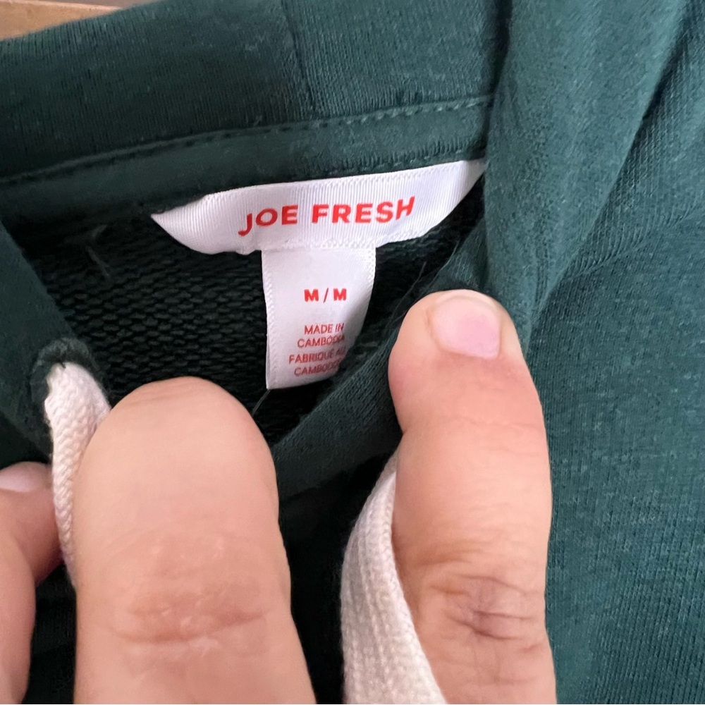 NWOT Joe Fresh two piece lounge wear set hoodie and jogging pants womenโs medium - Picture 5 of 14